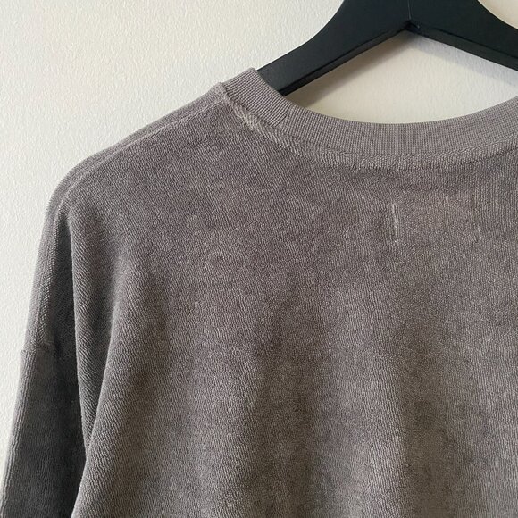 NWT Paper Label 100% Cotton Sasha Sweatshirt Charcoal Grey - Picture 9 of 13